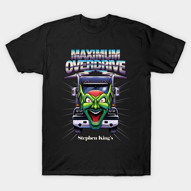 Maximum Overdrive Goblin Truck T-Shirt by Scud"